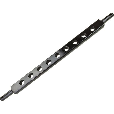 Dema – Barre de relevage 800 mm – Accessoire pour motobineuse – Alésage pour goupille Ø 12 mm – Épaisseur 30 mm