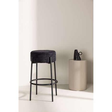Tucson tabouret de bar noir. (1/4)