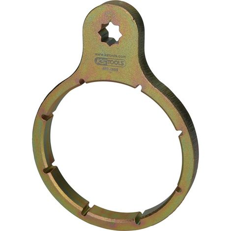 KS Tools 1/2" Ölnebelabscheider-Schlüssel für Isuzu, Ø 107 mm - 460.4605 (1/2)