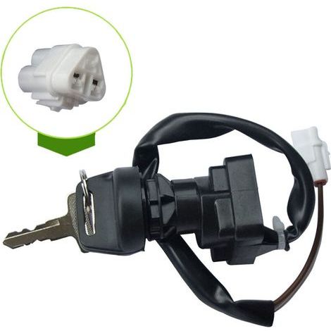 Lot de 2 contacteur d'allumage compatible Kawasaki 300/450, pièce de rechange fiable pour quad tout-terrain (1/3)