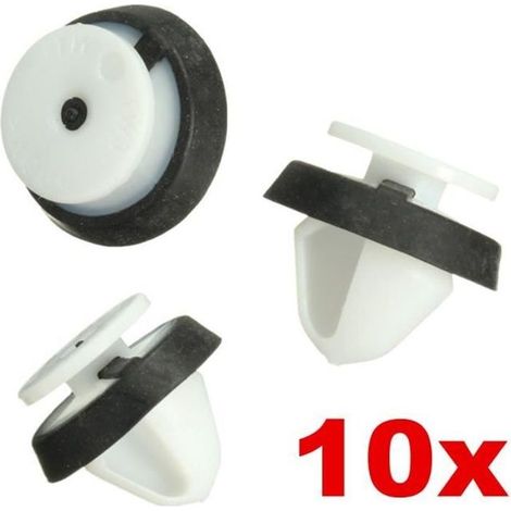 NEUFU 10Pcs Clips Agrafe Plastique Panneau Porte Pour Peugeot 207 807 6991Y8 6991.Y8 (1/3)