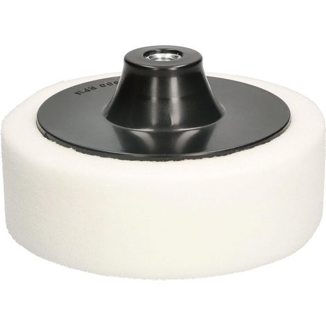 KOTARBAU Disque de polissage de 150 mm avec éponge blanche pour le polissage moyen (1/5)