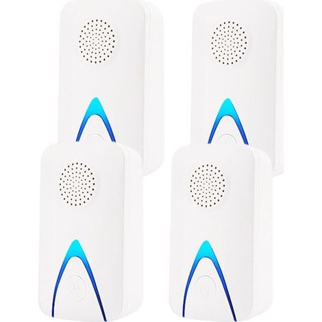 Lotta elettronica contro i parassiti domestici, repellente a ultrasuoni per topi [confezione da 4] repellente a ultrasuoni contro le zanzare e repellente a ultrasuoni per topi da interno (1/4)