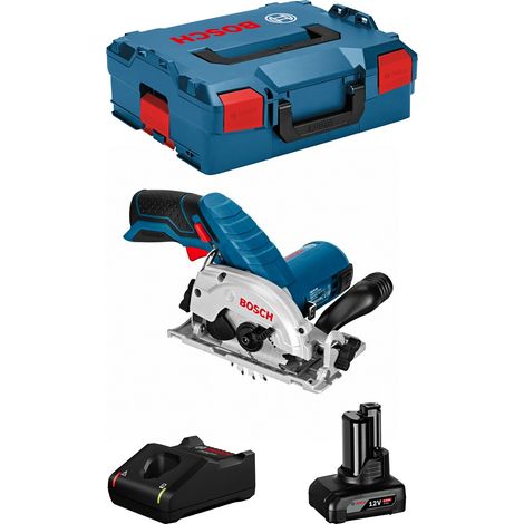 Kreissäge BOSCH GKS 12V-26 (1 x 6,0 Ah + GAL12V-40 + L-Boxx 136)
