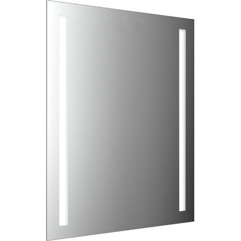 Espejo con luz LED emco MI 270 con 2 recortes de luz a izquierda (1/5)