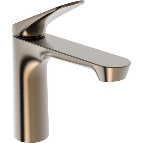 Monomando de lavabo HANSA Ha HANSAGENESIS ECO 3740 - proyección 135 mm bronce cepillado, 3740226381006