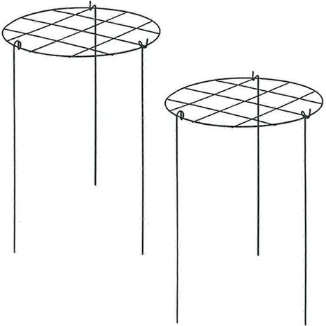 Abnehmbare Pflanzenstützen, grüne Gartenkäfige für Pfingstrosen, Rosen, Tomaten und Orchideen (2er-Set) (1/5)