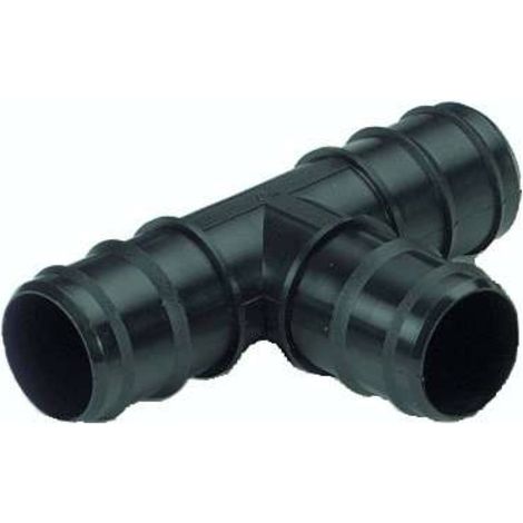 T - Stück für 38 mm Flexschlauch inkl. Schlauchklemmen 1 x T-Stück 38 mm + 3 Schellen