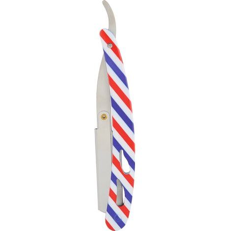 Professioneller Klingenhalter für Rasiermesser, Edelstahl, manueller Trimmer für Herren, Klinge nicht enthalten (1/5)