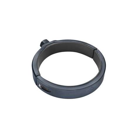 GRÖMO ALUSTAR Design-Fallrohrschelle - SX - Anthrazit ø100 mit Gewindemutter M10, 83941
