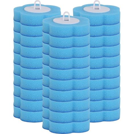 30 têtes de brosse de rechange pour WC, têtes de brosse jetables, têtes de brosse de rechange jetables (1/3)