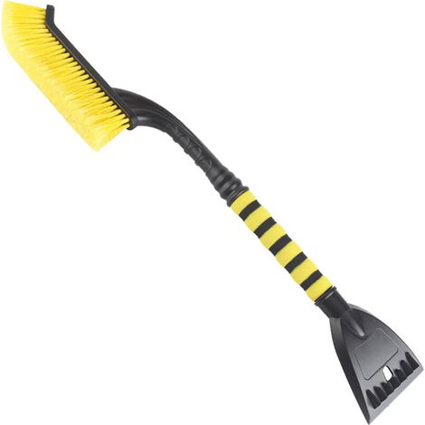 Car snow brush, ice scraper, versatile, efficient cleaning, comfortable handle, for removing snow from truck and SUV windshields (1/5)