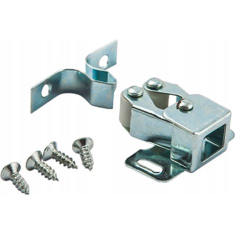 Pestillo de rodillo de zinc para muebles, para puertas de armarios. (1/2)