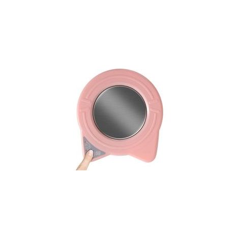 Dessous de verre à température contrôlée – Chauffe-tasse USB avec minuterie à deux niveaux  Tapis chauffant et isolant multifonctionnel pour le bureau et la maison  Arrêt automatique
