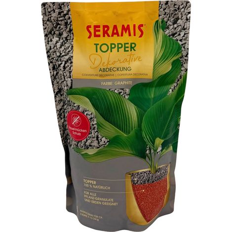 Seramis Pflanzgranulat Topper graphite 1 L Pflanzgranulat