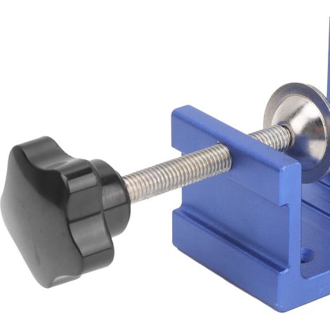 Pince à trous angulaires pour le travail du bois, poinçonneuse à deux trous, outils pour le travail du bois pour l'usinage de panneaux d'une épaisseur de 10 à 35 mm. (1/5)