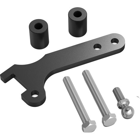 Kit de cambio de marchas corto, acero de alta resistencia, reducción del 40 % en el recorrido de la palanca de cambios, compatible con Abarth 500/595/695, compatible con Fiat 500 (1.4 T-Jet Turbo), me (1/5)