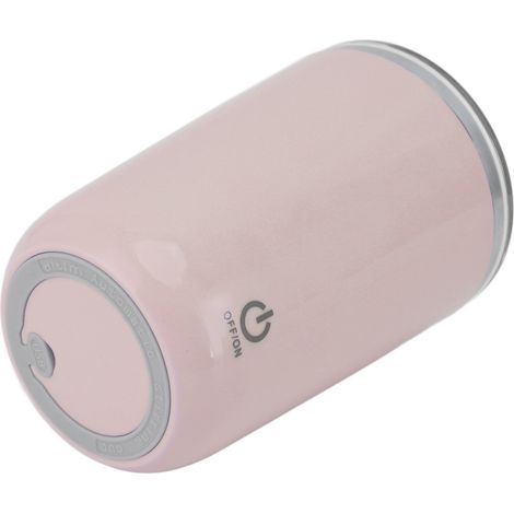 Tasse à café électrique USB 350 ml, anti-fuite, avec agitation automatique, rose (1/5)