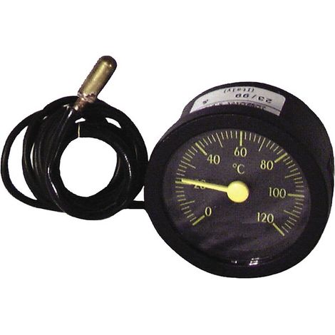 Termometro rotondo da 20° a +120°C  Ø 43mm cap 1500 con guaina
