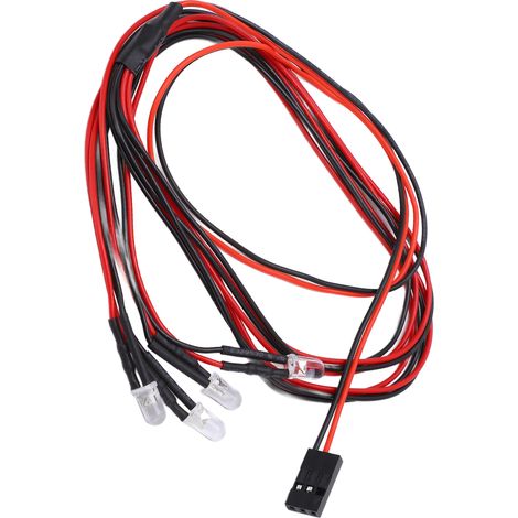 Phare LED pour Camion RC 1/10, Projecteur pour Modélisme de Voiture et Véhicule Tout-Terrain (1/5)