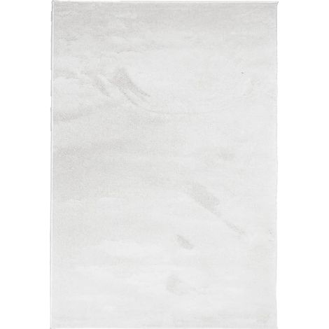 vidaXL Kurzflor-Teppich OVIEDO grau 160x230 cm