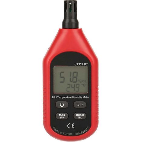1 Mini thermomètre et hygromètre numérique LCD Bluetooth UT333BT (1/5)