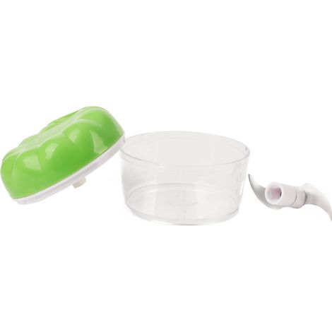 Mini-Knoblauchschneider, Knoblauchpresse für grüne Knoblauchzehen, Küchengerät zum Zerkleinern von Knoblauch, Knoblauchschneider zum Herausziehen, 1 Stück. (1/5)