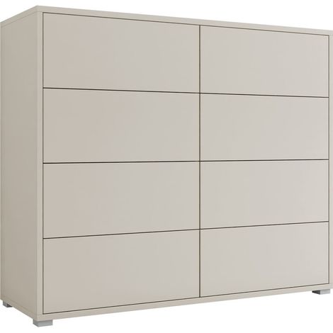 Cómoda Comfivo Fersoe 104, Cachemira, Con cajones, Número de cajones: 0, 93x120x41cm (1/5)