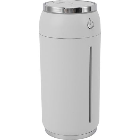 Humidificateur d'Air Petit Transportable Compact USB 7 Couleurs Lampe de Nuit pour Bureau Chambre Voiture Blanc ABS 141x64mm avec Câble Coton Notice (1/5)