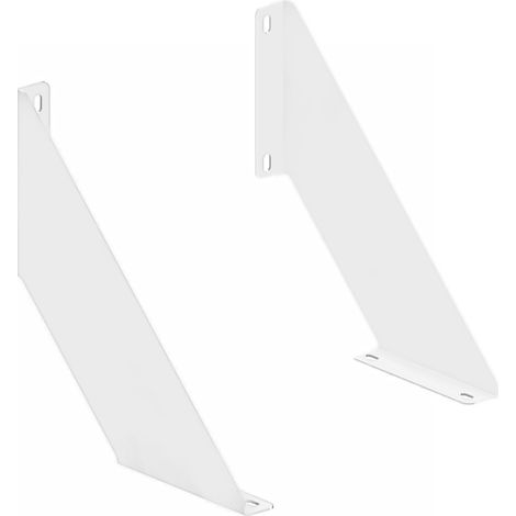 Soporte MP09, blanco textura fina mate, juego de 2 (1/5)