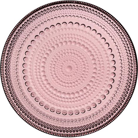 Assiette en verre Violet Passe au lave-vaisselle 17,2 x 2,2 cm (1/4)