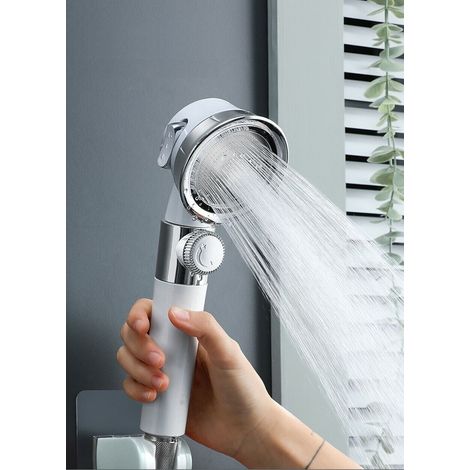 Soffione doccia multigetto doccetta ricambio universale 3 getti Art.82139 (1/3)