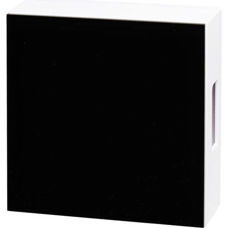 Heidemann Grothe Gong 44465 Acryl-schwarz 118x118x47mm 83 dB