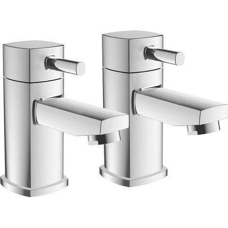 Signature Oscar Bath Taps Pair - Chrome (1/2)