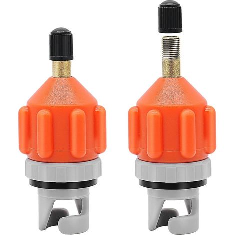 Adaptateur pour pompe SUP (lot de 2), convertisseur universel pour pompe de SUP gonflable, adaptateur de valve d'air et tête de gonflage (1/5)