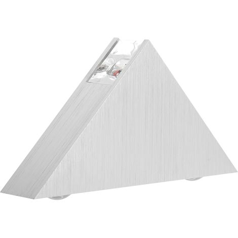 Luminaire mural triangulaire LED pour chambre, couloir ou salon, 9W blanc chaud, 85‑265V