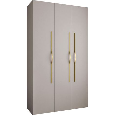 Armario Hartford 563, Cachemira, 246x140x42cm, Puertas de armario: Con bisagras, Número de estantes: 7