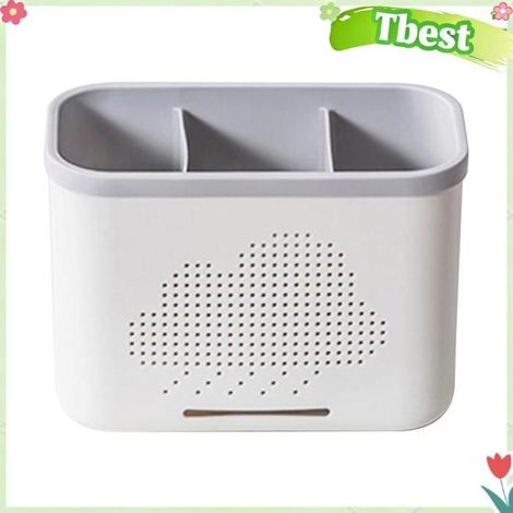 Tbest organisateur de couverts Porte-ustensiles de Cuisine, Organisateur de Caddie à Couverts de Comptoir avec articles lutrin (1/5)