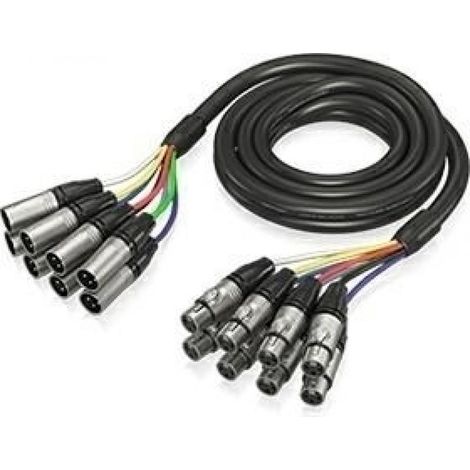 Cable Behringer GMX-300CM 8 x XLR hembra - 8 x XLR macho 3 m