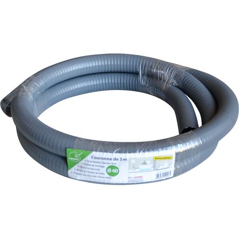 Tubes Flexibles PVC couronne Jardibric de 3m Ø 40 (1/3)