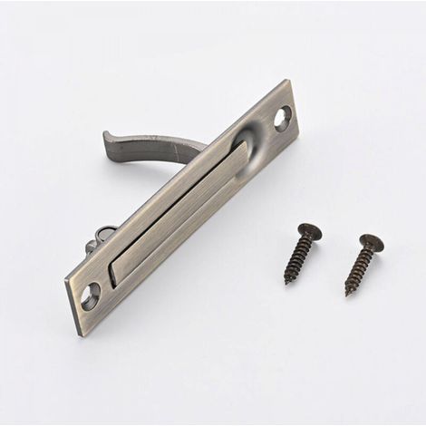 Poignée de porte coulissante escamotable,10 cm, Poignées à bords cachés,montage encastré(1,Bronze) (1/5)