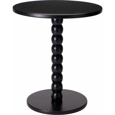 Tavolino decorativo nero 35xh40 cm (1/3)
