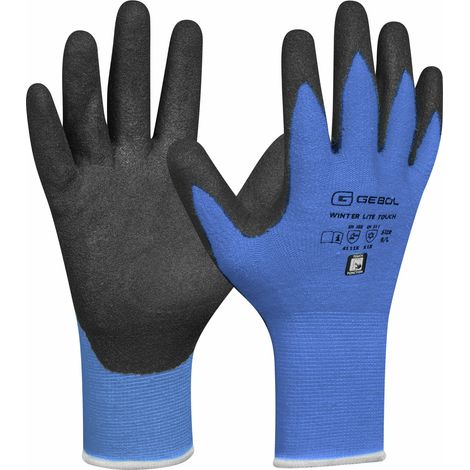 Gebol Handschuh Winter Lite Touch dunkelblau Beschichtete Handschuhe