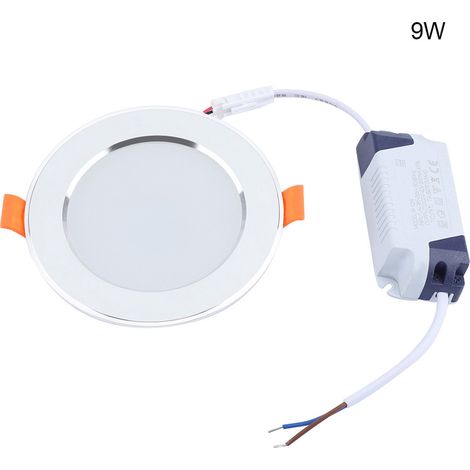 Plafonnier LED AC85-265V 9W avec détecteur de mouvement et éclairage encastré. (1/5)