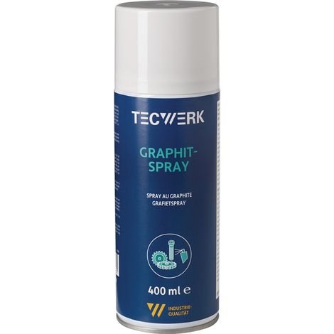 TECWERK Graphitspray 400ml Spraydose TECWERK