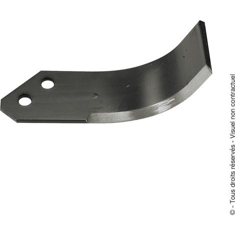 Couteau de fraise bineur adaptable droite 183 mm Ferrari CBF183D