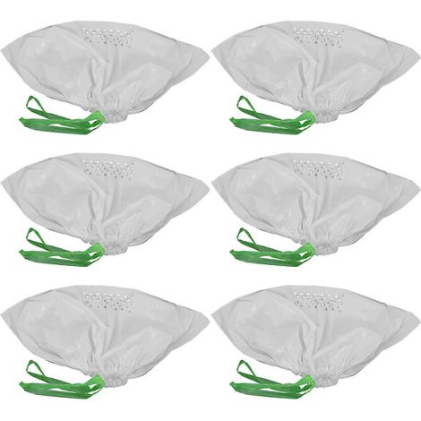 Lot de 7 sacs de rangement pour litière pour chat en plastique avec fermeture automatique et sangle de traction dissimulée. (1/5)