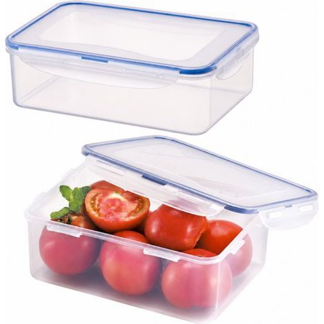 Gefrierbehälter – Vorratsdosen – Lebensmittelaufbewahrungsbehälter – 2,6 Liter – 2er-Pack – 100 % auslaufsicher – BPA-frei – PFAS-frei – Gefrierbehälter – Aufbewahrungsbehälter (1/5)