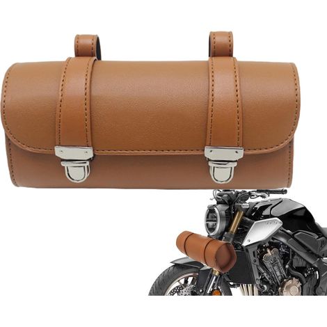 de Selle en Cuir de v lo Sac de Rangement pour Selle de (1/5)