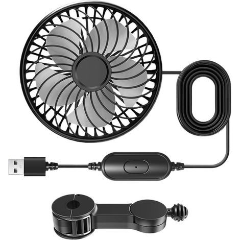 Ventilateur USB Pour Siège Arrière Auto avec (1/5)